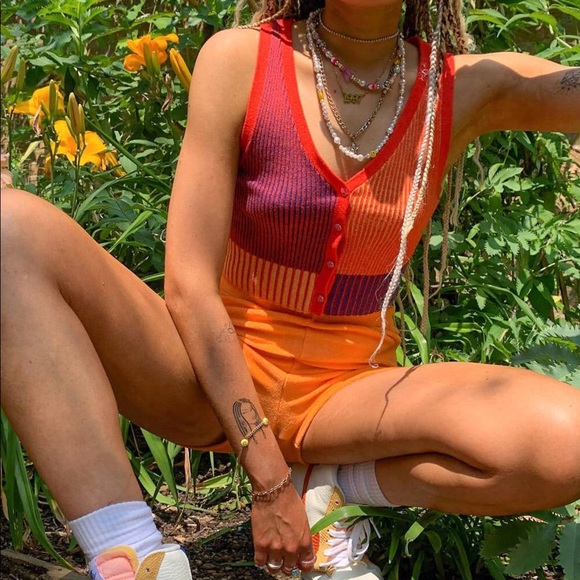 SOLD! COLLUSION Knitted Tank - Picture 2 of 7